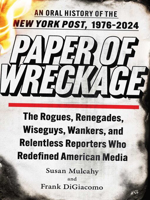 Title details for Paper of Wreckage by Susan Mulcahy - Available